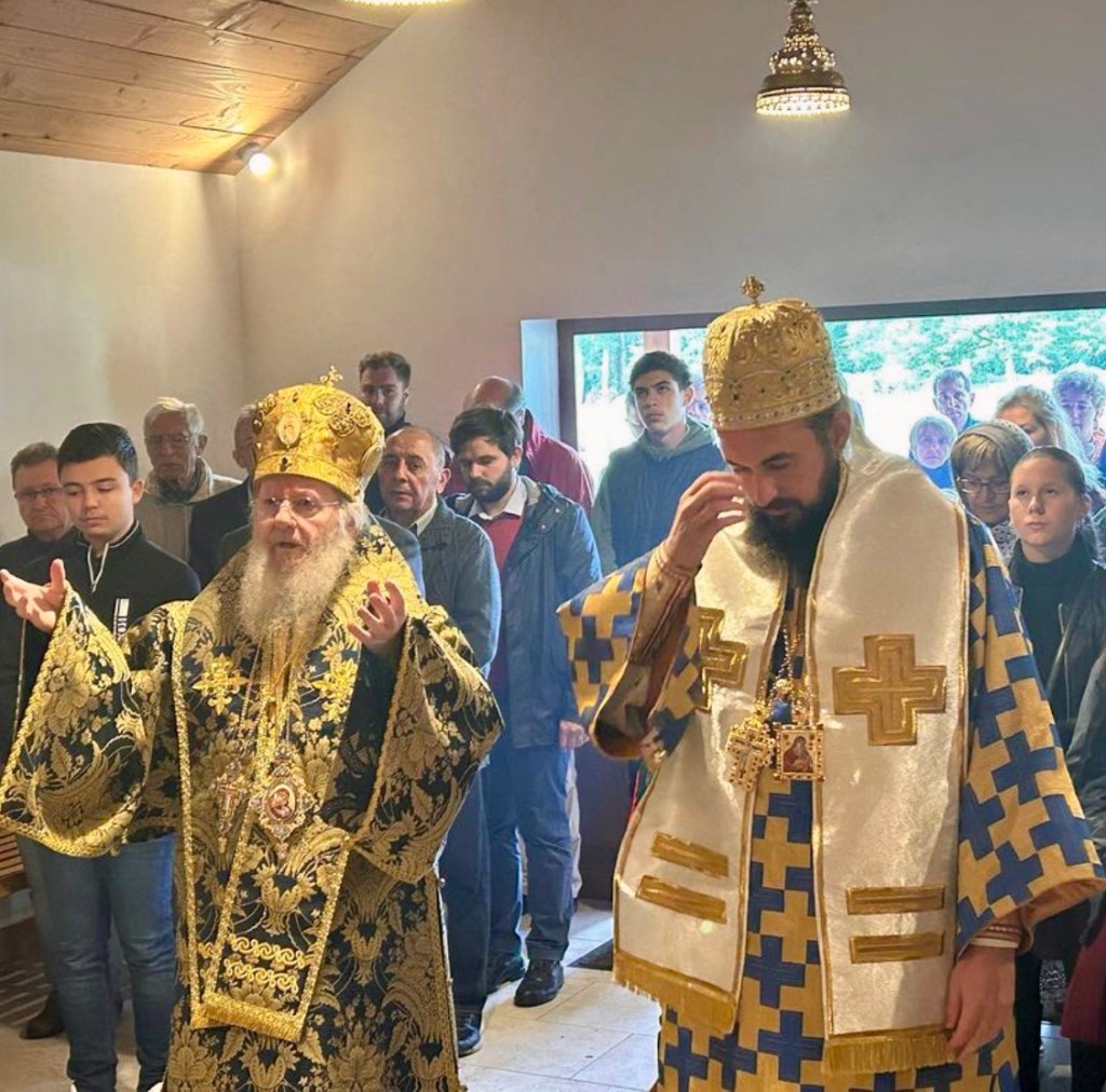 Hram la Mănăstirea Ortodoxă ”Nașterea Maicii Domnului”, Bois Salair din Franța